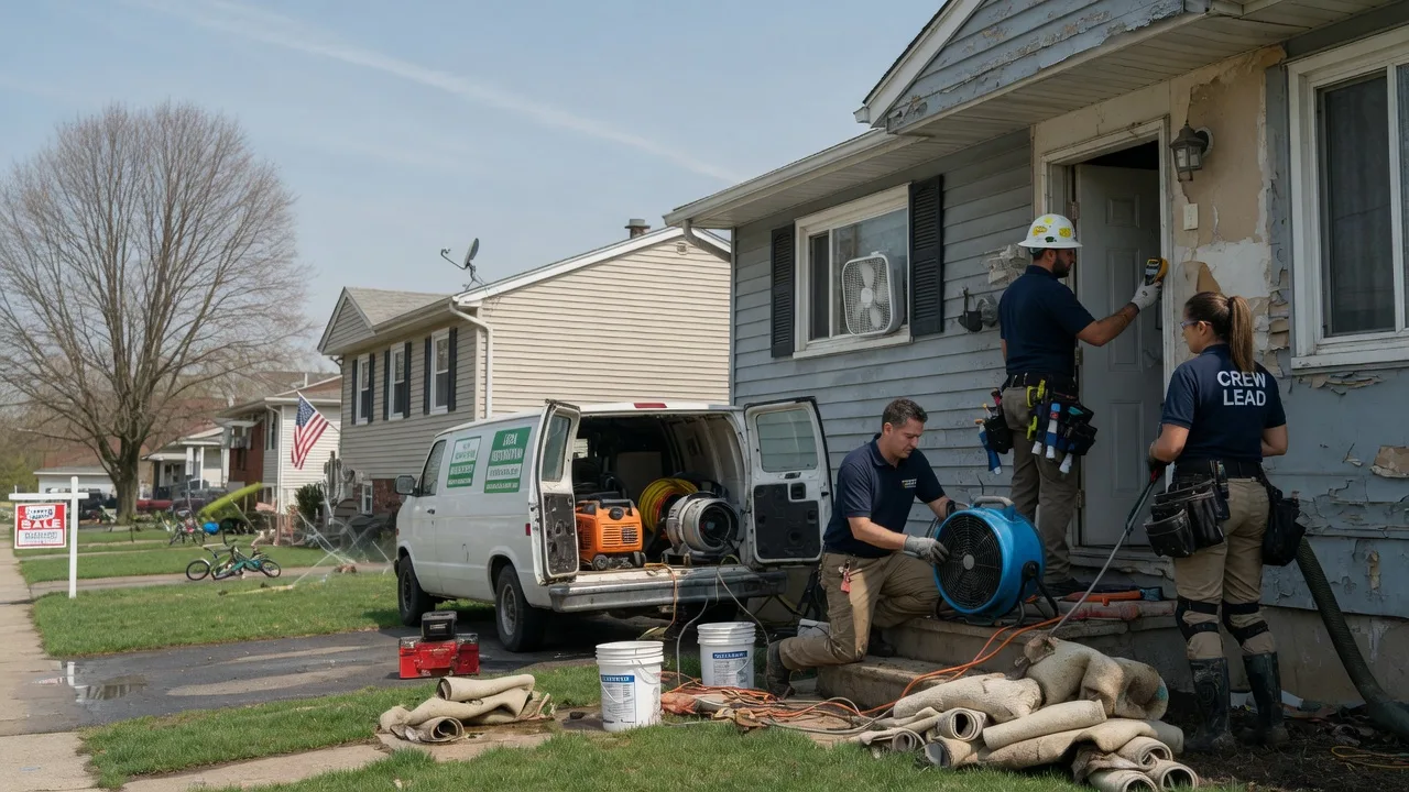 Flood Cleanup in Madera, PA near me