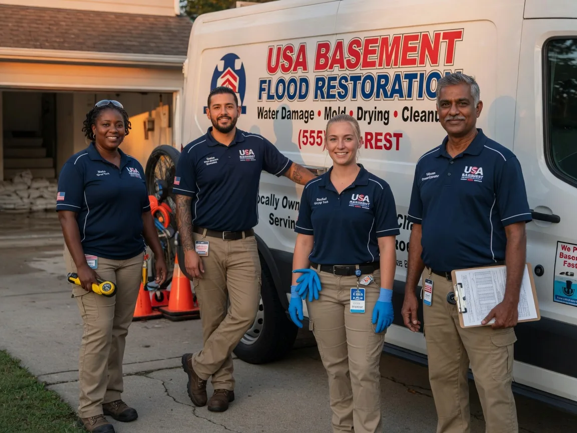 Basement Flood Cleanup company in Madera, PA
